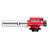 Горелка газовая Intertool GB-0027 пьезозажигание регулятор цельнометаллический корпус