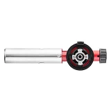 Горелка газовая Intertool GB-0027 пьезозажигание регулятор цельнометаллический корпус