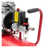 Компрессор Intertool PT-0022 24л 0.75кВт 220В 8атм 145 л/мин малошумный безмасляный 2 цил.          