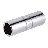 Головка свечная Intertool ET-0006 1/2" 16x65мм Cr-V