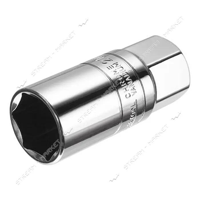 Свечная головка Intertool ET-0007 1/2" 21x65мм Cr-V