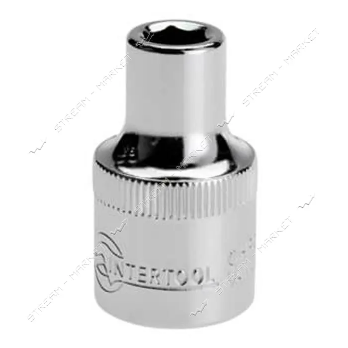Головка шестигранная Intertool ET-0008 1/2" 8x38мм хром-ванадиум                                    