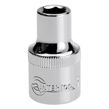 Головка шестигранная Intertool ET-0009 1/2" 9x38мм хром-ванадиум