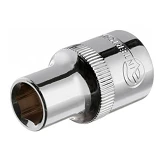 Головка шестигранная Intertool ET-0010 1/2" 10x38мм хром-ванадиум                                   