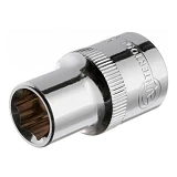 Головка шестигранная Intertool ET-0011 1/2" 11x38мм хром-ванадиум                                   