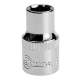 Головка шестигранная Intertool ET-0011 1/2" 11x38мм хром-ванадиум                                   