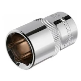 Головка шестигранная Intertool ET-0017 1/2" 17x38мм хром-ванадиум