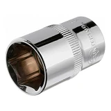 Головка шестигранная Intertool ET-0018 1/2" 18x38мм хром-ванадиум