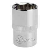 Головка шестигранная Intertool ET-0018 1/2" 18x38мм хром-ванадиум