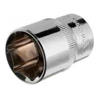 Головка шестигранная Intertool ET-00121 1/2" 21x38мм хром-ванадиум                                  