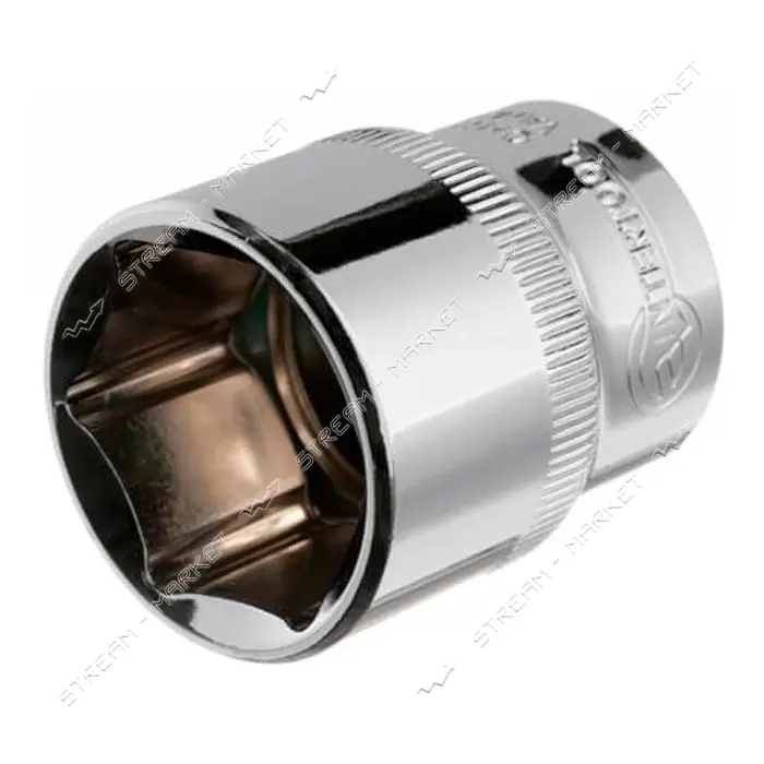 Головка шестигранная Intertool ET-0024 1/2" 24x38мм хром-ванадиум
