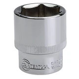 Головка шестигранная Intertool ET-0027 1/2" 27x42мм хром-ванадиум