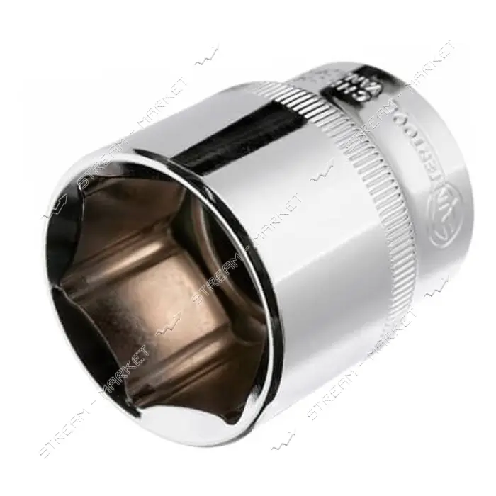 Головка шестигранная Intertool ET-0030 1/2" 30x44мм хром-ванадиум                                   