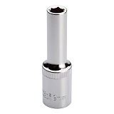 Головка шестигранная Intertool ET-0109 удлиненная 1/2" 9x78мм хром-ванадиум