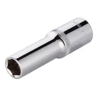 Головка шестигранная Intertool ET-0112 удлиненная 1/2" 12x78мм хром-ванадиум                        