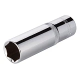 Головка шестигранная Intertool ET-0116 удлиненная 1/2" 16x78мм хром-ванадиум
