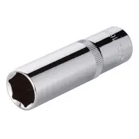 Головка шестигранная Intertool ET-0116 удлиненная 1/2" 16x78мм хром-ванадиум                        