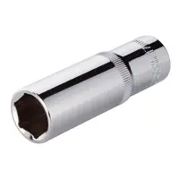 Головка шестигранная Intertool ET-0117 удлиненная 1/2" 17x78мм хром-ванадиум                        