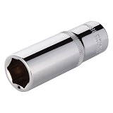 Головка шестигранная Intertool ET-0118 удлиненная 1/2" 18x78мм хром-ванадиум                        