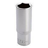 Головка шестигранная Intertool ET-0120 удлиненная 1/2" 20x78мм хром-ванадиум