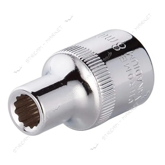 Головка Intertool ET-0208 12гр 1/2" 8мм