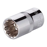 Головка Intertool ET-0216 12гр 1/2" 16мм                                                            