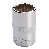 Головка Intertool ET-0217 12гр 1/2" 17мм                                                            