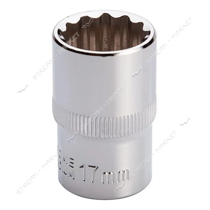 Головка Intertool ET-0217 12гр 1/2" 17мм                                                            
