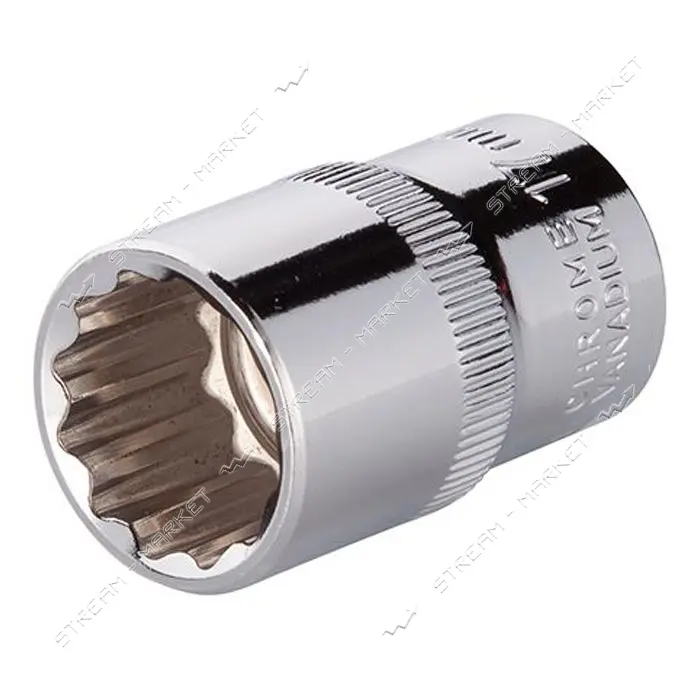 Головка Intertool ET-0217 12гр 1/2" 17мм                                                            