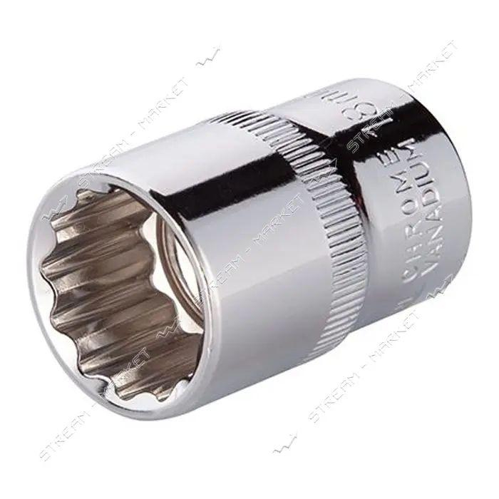 Головка Intertool ET-0218 12 гр 1/2" 18мм                                                           