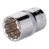 Головка Intertool ET-0219 12 гр 1/2" 19мм