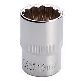 Головка Intertool ET-0219 12 гр 1/2" 19мм