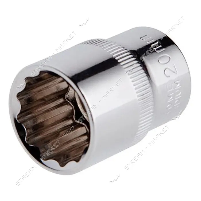 Головка Intertool ET-0220 12гр 1/2" 20мм                                                            
