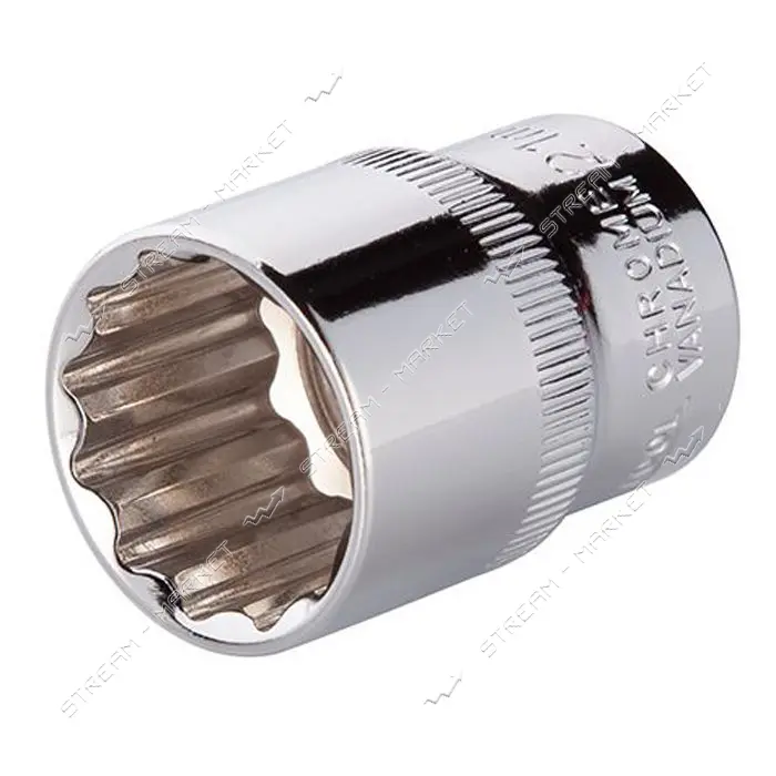 Головка Intertool ET-0221 12гр 1/2" 21мм                                                            