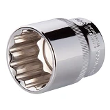 Головка Intertool ET-0227 12гр 1/2" 27мм                                                            