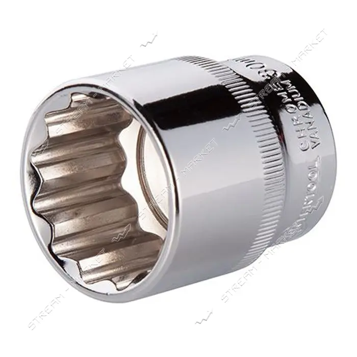 Головка Intertool ET-0230 12гр 1/2" 30мм                                                            