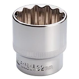 Головка Intertool ET-0232 12гр 1/2" 32мм                                                            