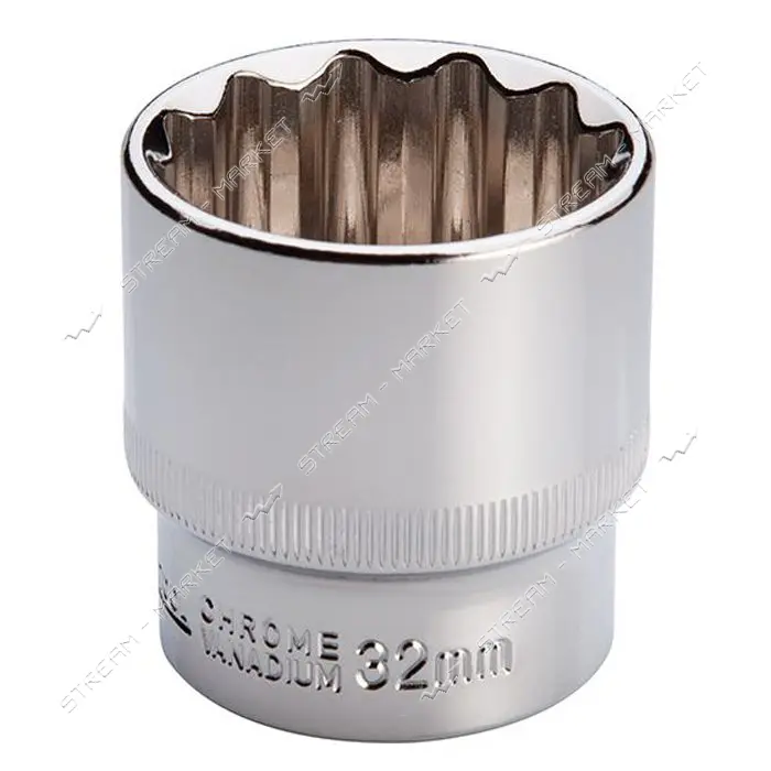 Головка Intertool ET-0232 12гр 1/2" 32мм                                                            