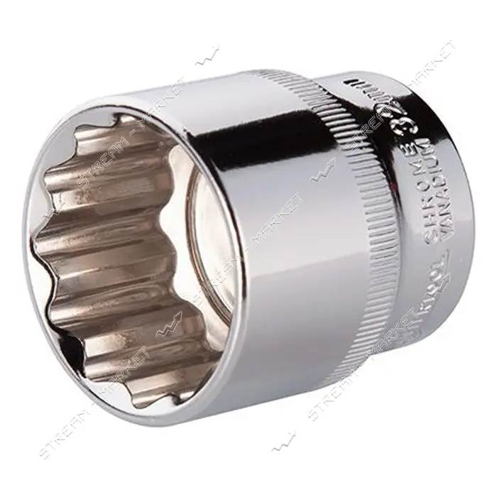 Головка Intertool ET-0232 12гр 1/2" 32мм                                                            