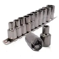 Набор головок Intertool ET-6008 1/4" 10шт                                                           