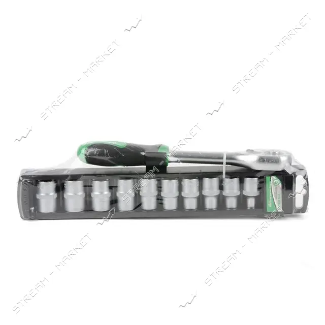 Набор головок Intertool ET-6013 с трещоткой 10шт                                                    