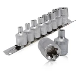 Набор головок Intertool ET-6015 TORX E5-E16 3/8" 8шт                                                