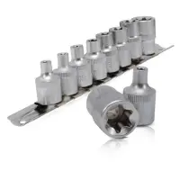 Набор головок Intertool ET-6015 TORX E5-E16 3/8" 8шт                                                