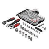 Набор инструментов Intertool ET-6003 3/8" 1/4" Cr-V 43шт