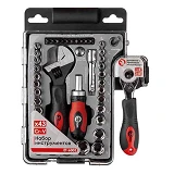 Набор инструментов Intertool ET-6003 3/8" 1/4" Cr-V 43шт