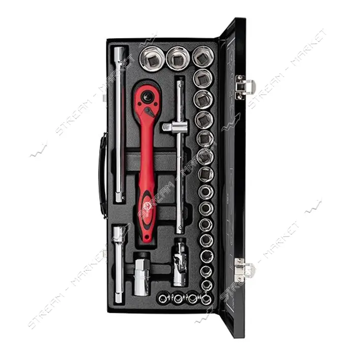 Набор профессионального инструмента Intertool ET-6027 1/2" 26шт