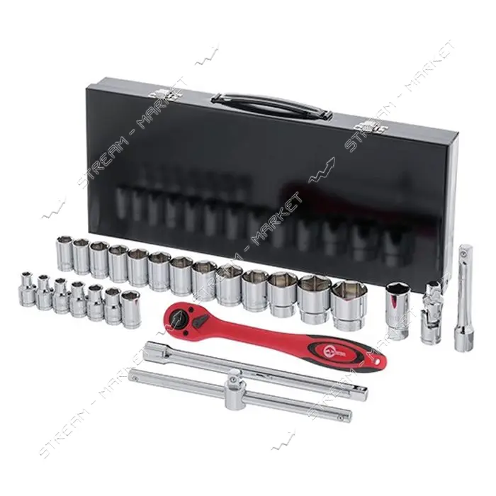 Набор профессионального инструмента Intertool ET-6027 1/2" 26шт