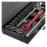 Набор профессионального инструмента Intertool ET-6027 1/2" 26шт
