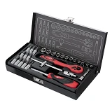 Набор инструментов Intertool ET-6028 1/4" 28шт 4-13мм биты 11шт                                     