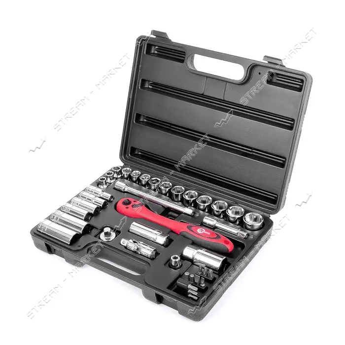 Набор инструментов Intertool ET-6039 8-22мм 3/8" 39шт                                               